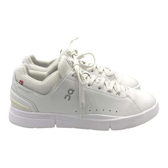 On Cloud Running The Roger Advantage White Sneaker Women's 9.5 Casual - Picture 2 of 12